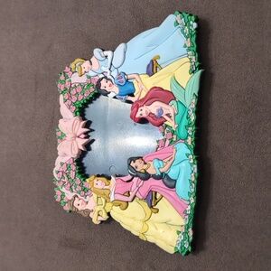 Princess Heart Refrigerator Magnet 6" with picture insert